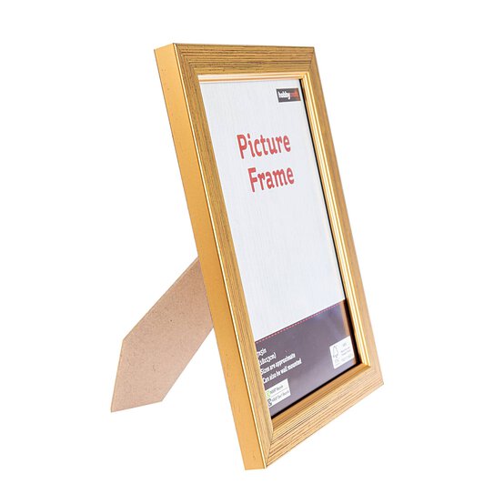 Gold Effect Picture Frame 18cm x 13cm image number 3