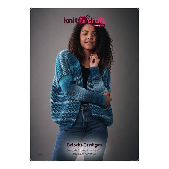 Knitcraft Brioche Cardigan Digital Pattern 0195 image number 1