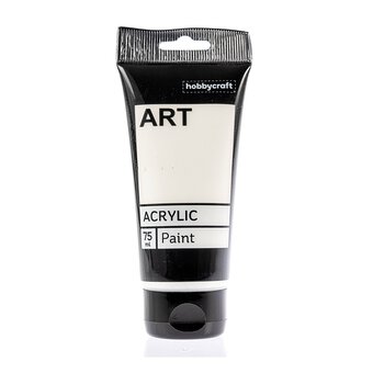Ancient White Art Acrylic Paint 75ml