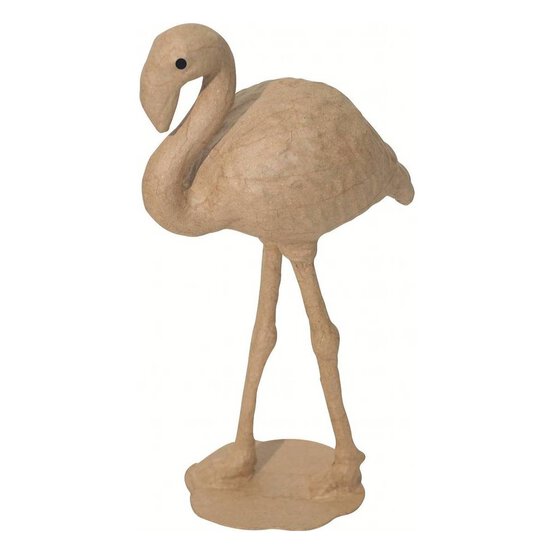 Decopatch Mache Flamingo 27cm image number 1