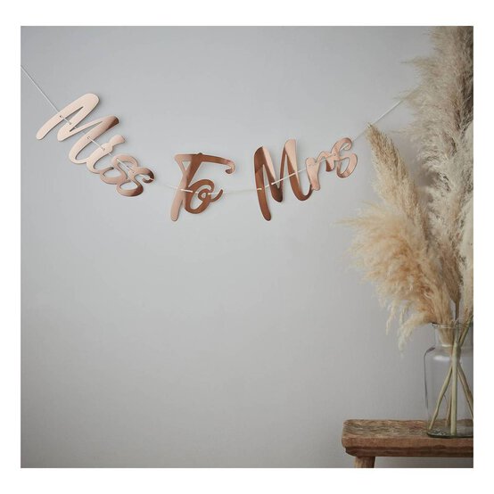Rose Gold Miss to Mrs Bunting 2m image number 2