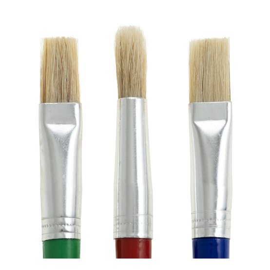 Kids Paint Brush Set 3 Pack