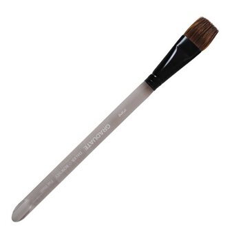 Daler-Rowney Pony & Synthetic Flat Wash Graduate Brush Grey