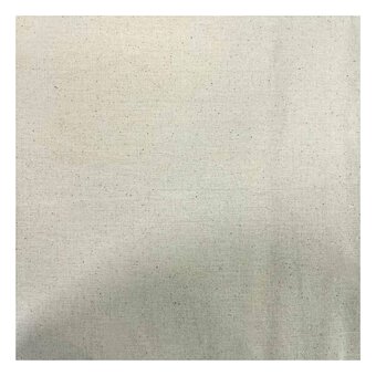 Beige Cotton Calico Fabric by the Metre