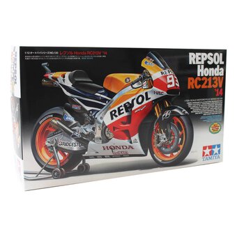 Tamiya Repsol Honda RC213V 14 Model Kit 1:12