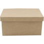 Mache Rectangular Box (with lid) 25cm image number 3