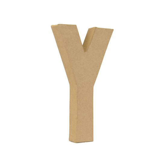 Mache Letter Y 20cm image number 1