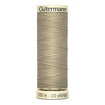 Gutermann Beige Sew All Thread 100m (131)