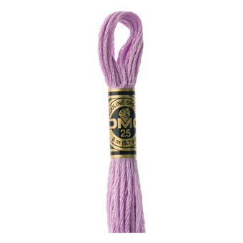 DMC Pink Mouline Special 25 Cotton Thread 8m (153)