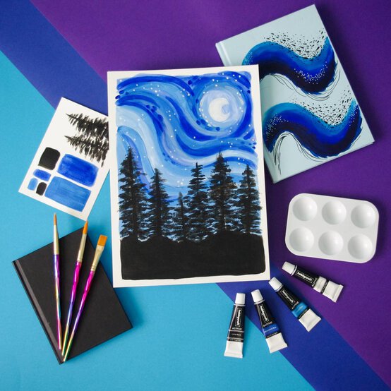 Acrylic Paint Set 12ml 12 Pack image number 3