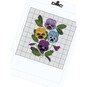 FREE PATTERN DMC Decorative Pansies Cross Stitch 0155 image number 6