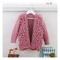 Knitcraft Kids' Loop Stitch Cardigan Digital Pattern 0121 image number 1