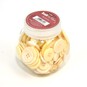 Hobbycraft Button Jar Cream image number 3