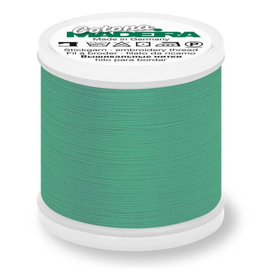 Madeira Teal Cotona 30 Thread 200m (663) image number 1