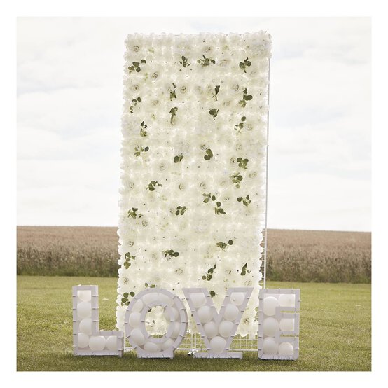 Ginger Ray White and Eucalyptus Wall Tile 60cm x 40cm image number 2