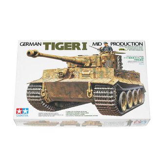 Tamiya German Tiger I Mid Production Model Kit 1:35