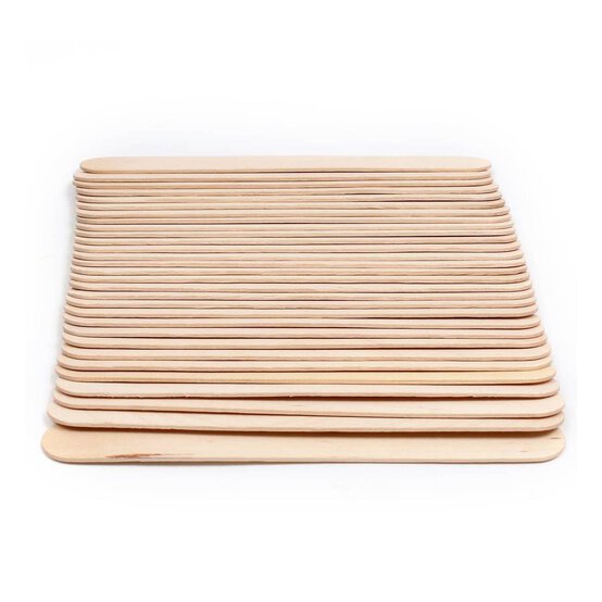 Natural Craft Sticks 30 Pack image number 2