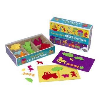 Fuzzy-Felt Celebration Box