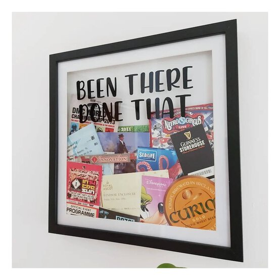 Black Shadow Box Frame 25cm x 25cm image number 6