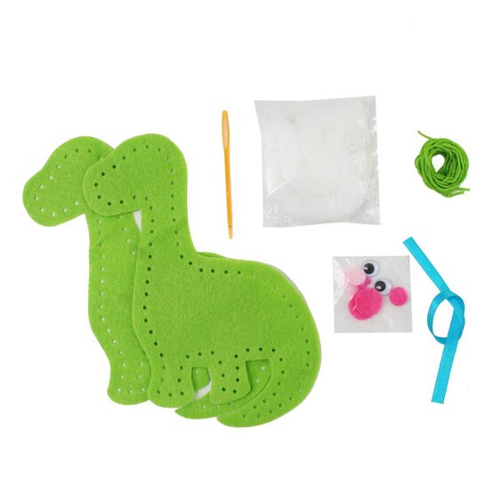 Dinosaur Felt Sewing Kit image number 2