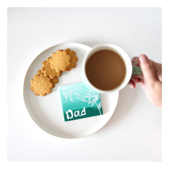 Unglazed Ceramic Coasters 4 Pack