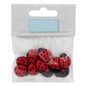 Trimits Red Ladybird Novelty Buttons 7 Pieces image number 2
