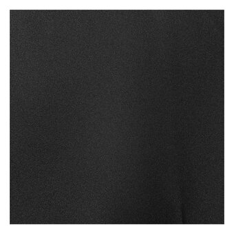 Black Polyester Bi-Stretch Fabric by the Metre