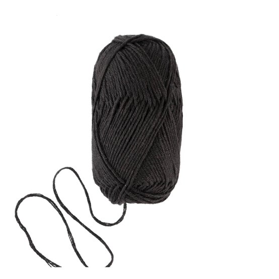 Knitcraft Black Tiny Friends Yarn 25g image number 3