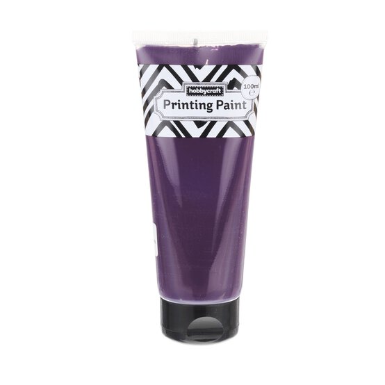Purple Printing Paint 100ml image number 1