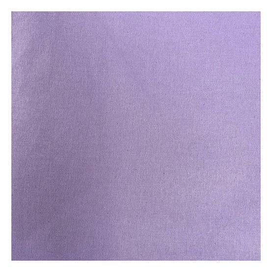 Lilac Cotton Homespun Fabric by the Metre