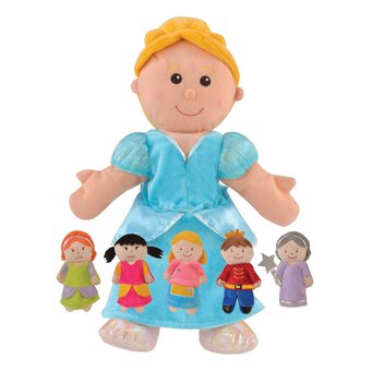 Fiesta Crafts Cinderella Hand and Finger Puppets