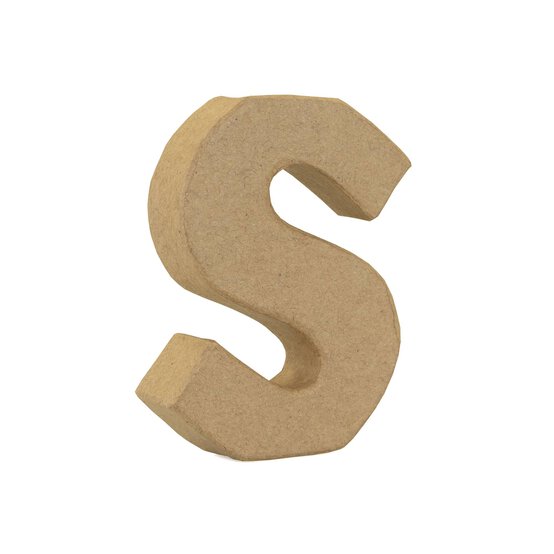 Lowercase Mini Mache Letter S image number 1