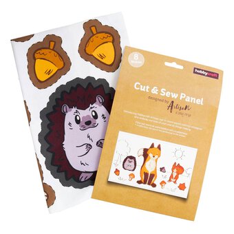 Artisan Woodland Cut and Sew Panel 100cm x 50cm