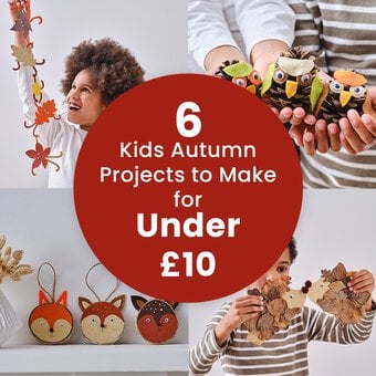 6 Kids Autumn Projects to Make for Under &pound;10
