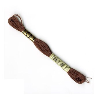 DMC Brown Mouline Special 25 Cotton Thread 8m (779)