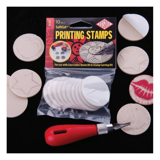 Essdee Softcut Printing Stamps 10 Pack image number 2