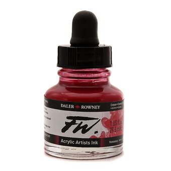 Daler-Rowney Crimson FW Artists Ink 29.5ml