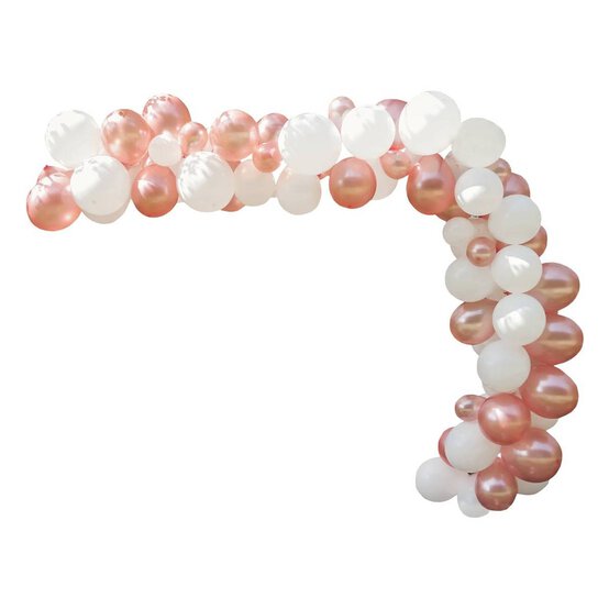 Rose Gold Balloon Decoration Kit image number 1