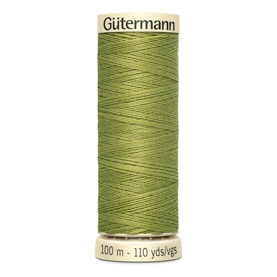 Gutermann Green Sew All Thread 100m (582) image number 1