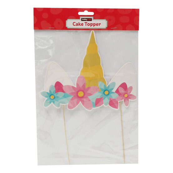 Unicorn Cake Topper 25cm image number 2