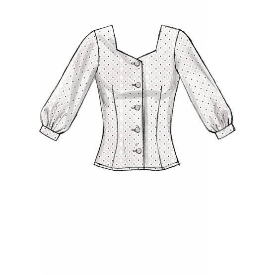 McCall&rsquo;s Women&rsquo;s Tops Sewing Pattern M7900 (14-22) image number 4