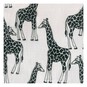 Black and White Giraffe Polycotton Fabric by the Metre image number 2