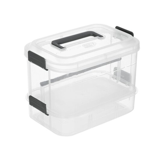 Ezy Storage Craft Organiser Box 26cm x 17cm x 19cm image number 1