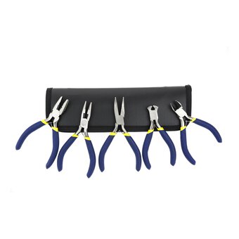 Modelcraft Mini Plier Set with Case