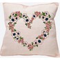 FREE PATTERN DMC Floral Heart Cross Stitch 0157 image number 3