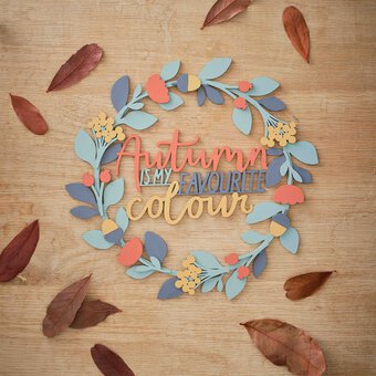 Glowforge: How to Make an Autumn Wreath