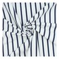 Breton Stripe Cotton Spandex Jersey Fabric by the Metre image number 1