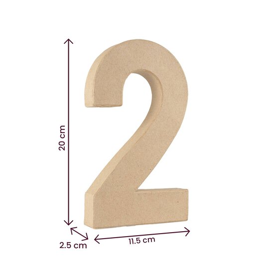 Mache Number 2 20cm image number 4