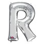 Extra Large Silver Foil Balloon Letter R image number 1