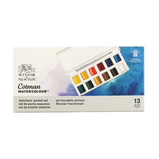 Winsor & Newton Cotman Watercolours Sketchers' Pocket Box